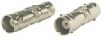 R142 704 000W Straight Adapter, BNC Socket - BNC Socket, 75Ohm