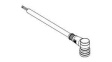 1200651793 Micro-Change (M12) Single-Ended Cordset 5 Poles Female (90°) to Pigtail 0.34mm² PUR/PVC Cable 5.0m (16.40') Length