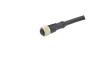 M12A-17BFFM-SL8B02 M12 Straight Socket Sensor Cable, 17 Poles, A-Coded,