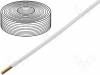 TEL-0032CCA-100/WH Кабель: телефонный; многопров; 4x28AWG; белый; 100м; -20?60°C