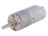 156:1 METAL GEARMOTOR 20DX44L MM 6V DUAL Двигатель: DC; с редуктором; POLOLU 20D; 6ВDC; 3,2А; Ось: D профиль