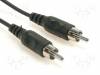 CABLE-456 Кабель; вилка RCA, с обеих сторон; 2м
