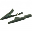 MA 1 CRIMP GRAU / GREY Crocodile clip diam. 2 mm grey