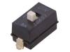 SDA01H1SBD, Переключатель: DIP-SWITCH; Кол-во секций:1; OFF-ON; 0,025A/24ВDC, C & K