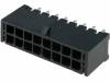 MF30-DVP1-16 Гнездо; провод-плата; "папа"; PIN:16; 3мм; THT; MF30; 5А; луженые