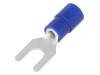 TMEV 2Y-4-BLU Вилочный; M4; O:4,3мм; 1,04?2,63мм2; обжим; на провод; луженые