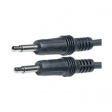 AC10-1,5M/BK-R Audio cable mono jack 3.5 mm 1.5 m Black