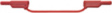 XVS-4075 200CM BROWN Safety test lead diam. 4 mm brown 200 cm CAT II CAT III