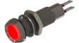 508-501-22 Индикат.лампа: LED; вогнутый; 24ВDC; Отв: O8,1мм; IP67; латунь