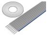 HF365/08SF [30 м] Провод: плоский; 1,27мм; многопров; Cu; 8x28AWG; полиолефин; 30,5м