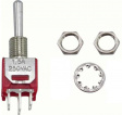 RND 210-00468 Sub-Miniature Toggle Switch, On-None-(On), Soldering Lugs