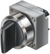 3SB3500-2KA11 Переключатель: поворотный; 2; 22мм; черный; Подсвет: отсутствует