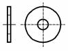 1396986, Шайба; круглая; M2,5; D=8мм; h=0,8мм; кислотостойкая сталь А4, BOSSARD