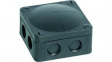 COMBI 308/5 BlACk Junction Box 85x85x51mm Black Polypropylene IP66/IP67