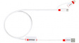 2.700212 Buzz 2-in-1 Micro USB cable 1 m White