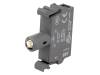 1SFA611621R1073 Элемент подсветки; 22мм; Подсвет: LED; фронтальный; 230ВAC; 8?15мА