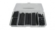 RND 465-01091 [100 шт] Heat-Shrink Tubing, Assortment 2:1, 100pcs, Black