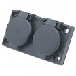 30 307 60 00 appliance socket, double, 24 VDC, Female