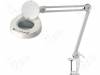 LAMP-LUP-5DMET, Настольная лупа с подсветкой; Увел:5дптр.(x2,25); Мат-л: металл, NEWBRAND (TME brand)