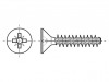 3205436 Винт; для термопластов; 2,2x16; Головка: потайная; Pozidriv; сталь