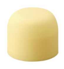 HE9Z-D5Y, Rubber Cap Yellow, IDEC