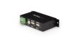 ST4200USBM Industrial USB Hub with ESD Protection, 4x USB A Socket/USB B Socket/Terminal Bl