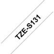 TZE-S131 Label Tape 12 mm Black on Transparent 8 m
