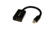 MDP2DPMF6IN Adapter, Mini DisplayPort Plug / DisplayPort Socket