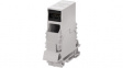 IE-TO-USB Mounting rail outlet USB-A USB-B