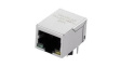 TMJ1011BBNL Industrial Connector, 10/100 Base-T, RJ45, Socket, Right Angle, Ports - 1, Conta