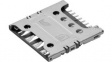 693023010811 Micro SIM Card Connector, Push / Pull with 8Pins