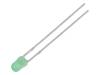 L-7104ZGD-G, LED; 3мм; зеленый; 1900?2600мкд; 50°; Поверхность: выпуклая, Kingbright