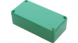 1590G2GR Diecast Stomp Box, Aluminium, Green, 50 x 100 x 31 mm