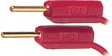 LK1-A 030CM RED Test lead diam. 1 mm Red 30 cm 0.12 mm2 CAT I