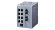 6GK5108-2BB00-2AB2 Ethernet Switch, RJ45 Ports 8, Fibre Ports 2ST, 100Mbps, Unmanaged