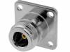 N6551A1-NT3G-50 Гнездо; N; "мама"; прямой; 50Ом; пайка; тефлон; позолота; Vswr:1,3