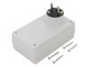 Z30J, Корпус: для блоков питания; Х:70,9мм; Y:120,5мм; Z:45мм; серый, KRADEX