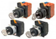 A22NK-2MM-01CA-G002 Переключатель с ключем серии A22N, двухпозиционный,  металлический, ручной сброс