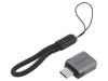 CDQH0 Адаптер; USB 3.0; гнездо USB A,вилка USB C; никелированные