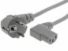 SN312-3/10/2.5G Кабель; угловая вилка CEE 7/7 (E/F), IEC C13 "мама" 90°; 2,5м