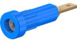 23.1011-23 Press-in Socket 2mm Blue 10A 60V Gold-Plated