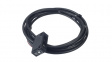 SA1E-PP2-2M Photoelectric Sensor, Retro-Reflective Sensor, Polarized, 0.