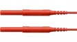 HSPL 7576 / 1 / 200 / RT Safety test lead for high voltage diam 4 mm red 200 cm 1 mm\x1a CAT IV