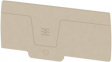 1988340000 End plate N/A 93 x 2.4 x 46 mm beige A