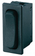 1838.1502 ROCKER; SPDT; Положения:3; ON-OFF-ON; 6A/250ВAC; черный; IP40
