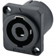SP-4-MDV Speaker panel-mount female receptacle black 4P