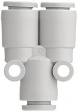 KQ2U04-00A Y-plug branch-4.0 mm