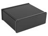 1455U1601BK, Extruded Enclosure 1455 160x191x66mm Aluminium Black IP54, Hammond