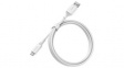 78-52536 Cable, USB-A Plug - USB-C Plug, 1m, USB 2.0, White