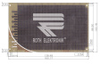 RE526-LF Laboratory card FR4 epoxy heat tin-plated